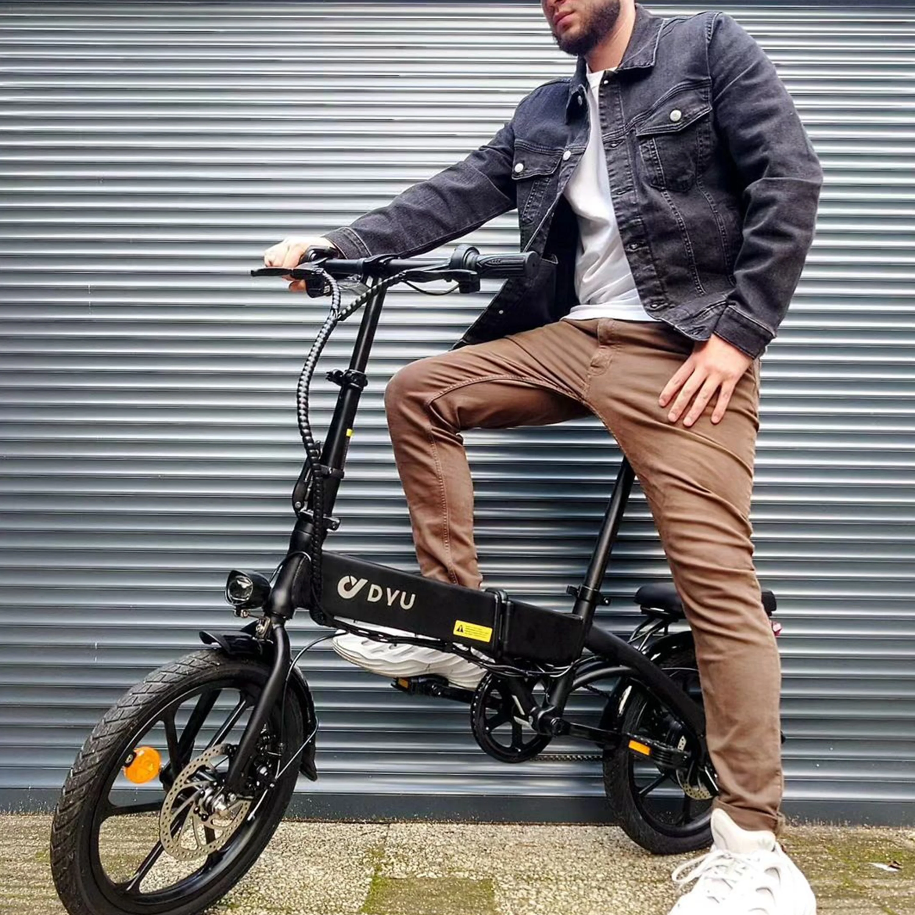 DYU A1F Pro 16 Inch Full Folding Electric Bike - Image 10