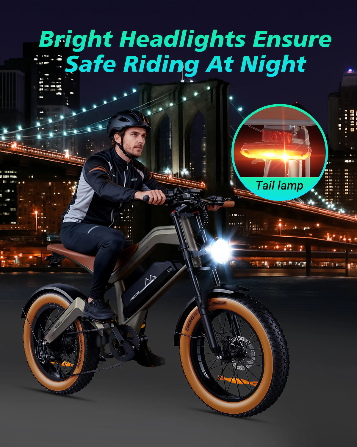 M20 All-Terrain Long-Range Electric Bike - Image 5